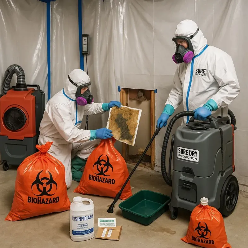 Contaminated Water Handling Protocols process in Calhoun County, MS