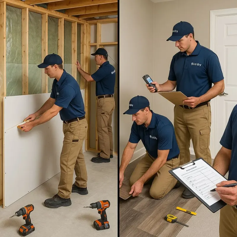 Repairs and Reconstruction process in Calhoun County, MS