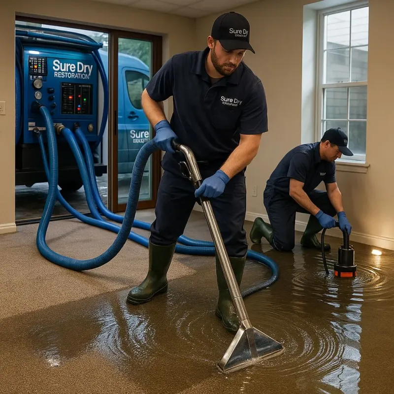 Water Extraction and Removal process in Calhoun County, MS